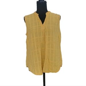 Van Heusen Mustard Yellow Tank Top
